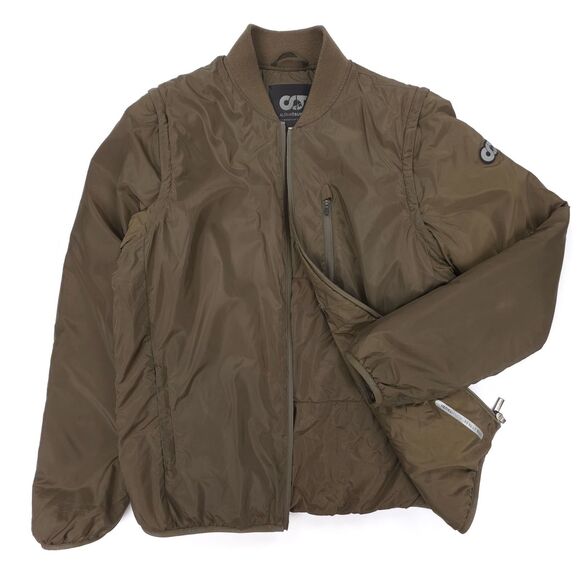ALPHATAURI Oprim Primaloft Red Bull Puffer Bomber Jacket Convertible Gorpcore - Picture 1 of 13
